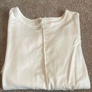 White Long Sleeve Top